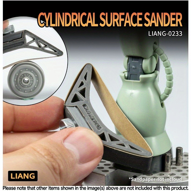 Model Kit Perfect Grade - Las herramientas de pulido curvadas de