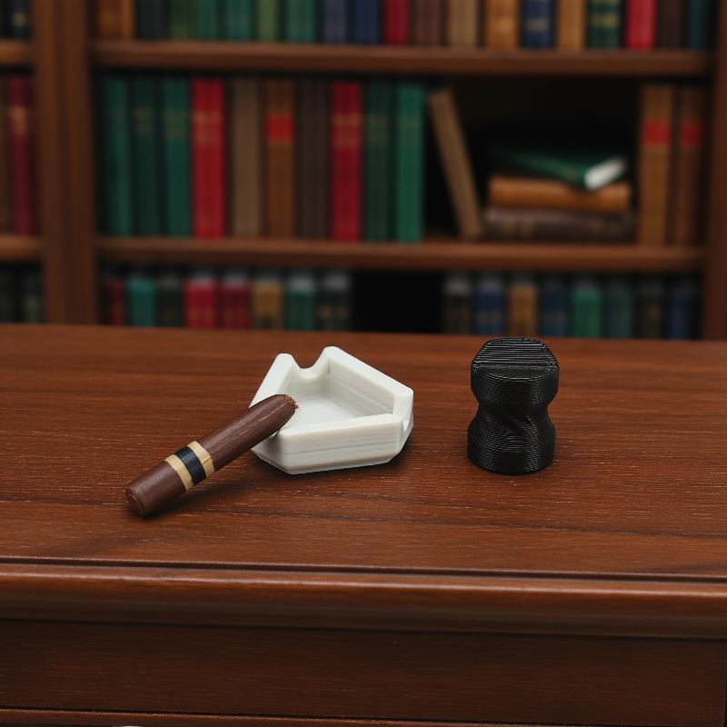 Model Kit Store - 1 Set de Mini Ceniceros de