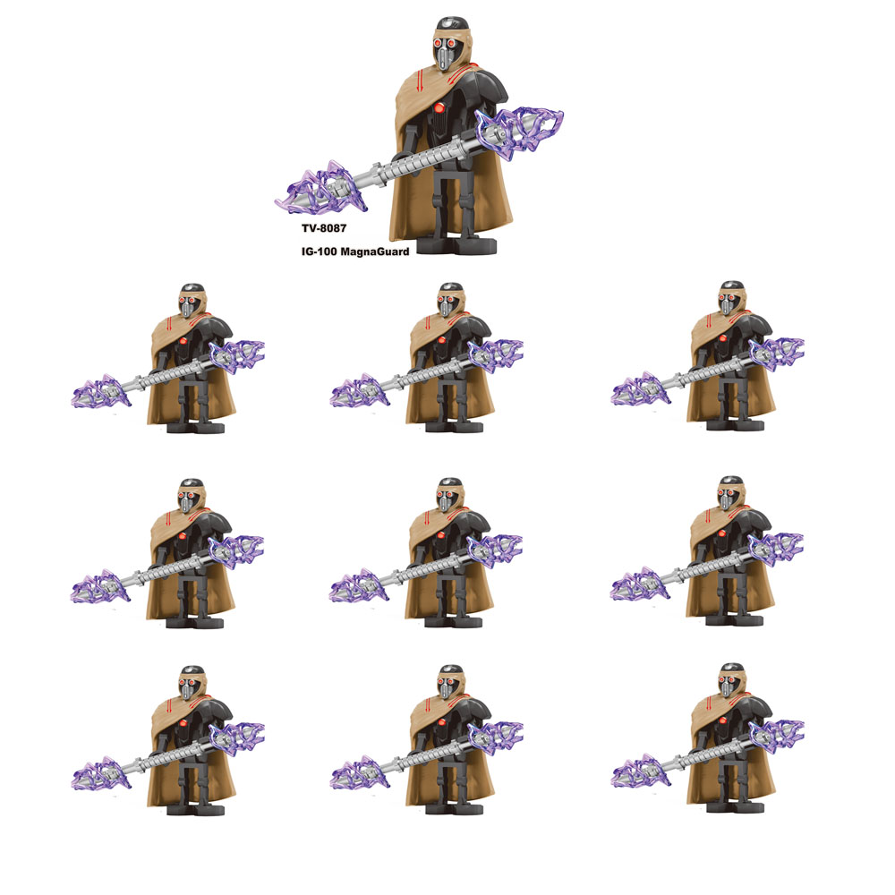Model Kit Star Wars - 10 piezas/juego de bloques de construcción,