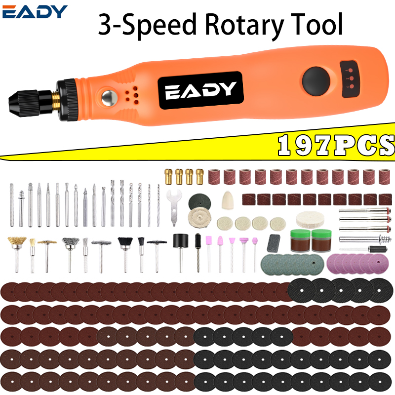 Model Kit Store - Kit de herramientas rotatorias inalámbricas USB