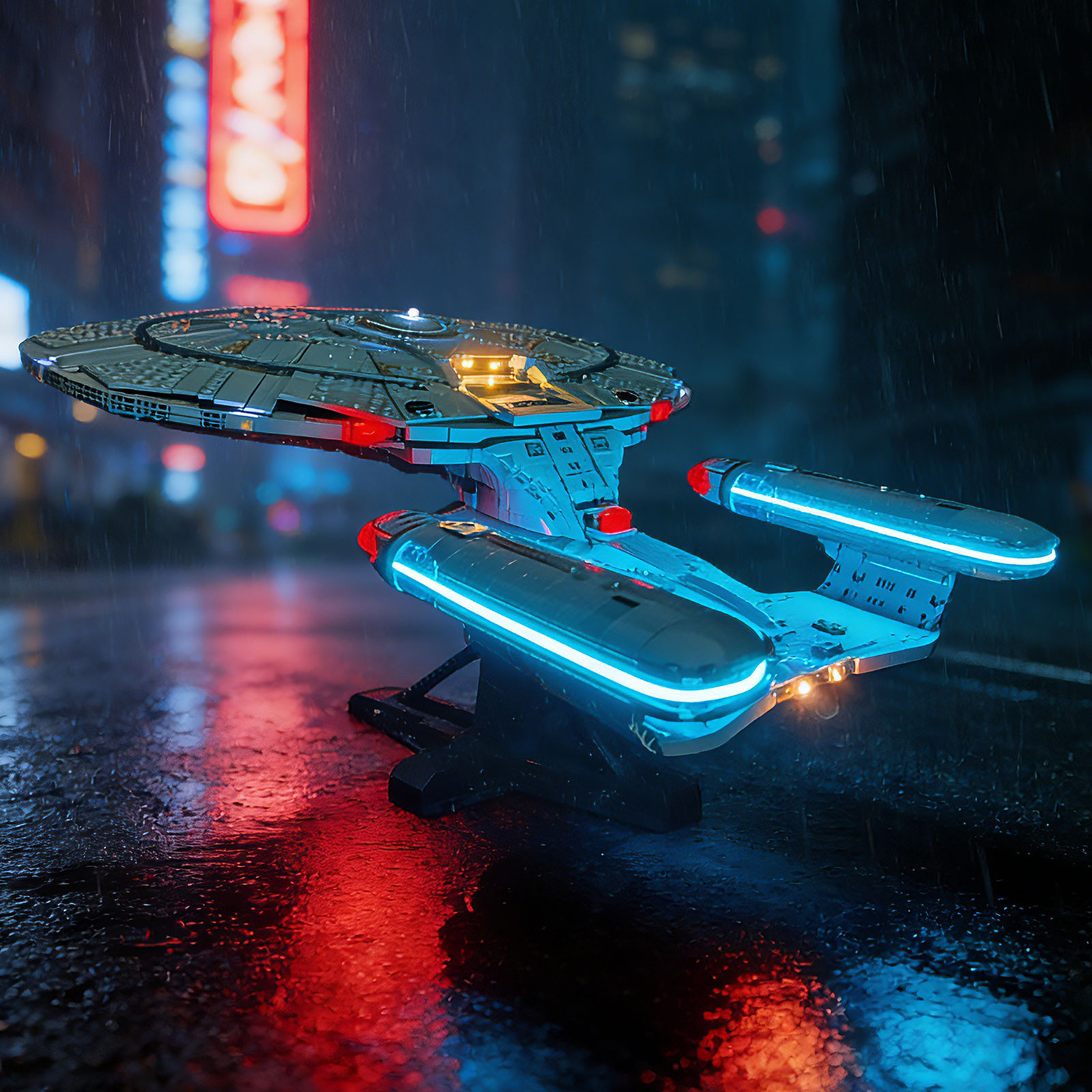 Model Kit Ikaruga - Kit de Iluminación LED LYBMTWF para
