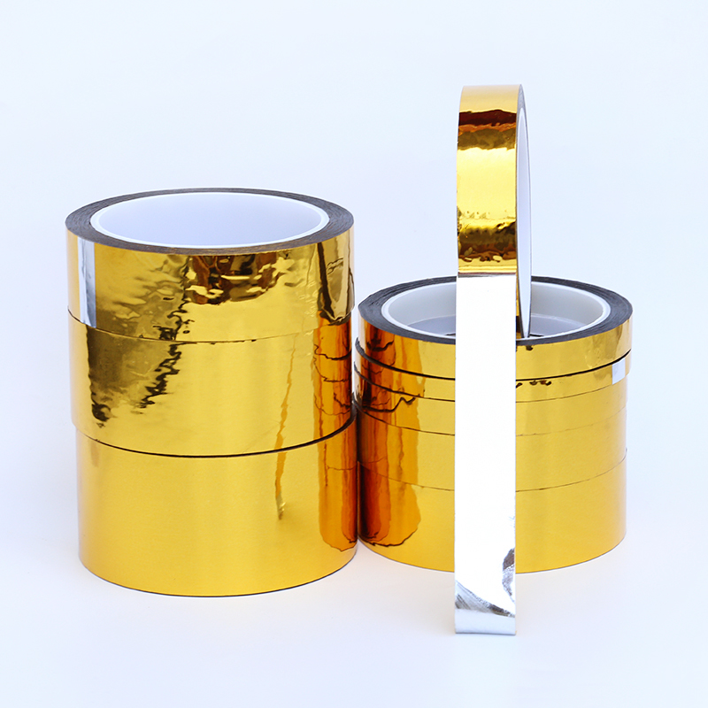 Masking Tape Thin - Cintas Washi de lámina dorada, colores