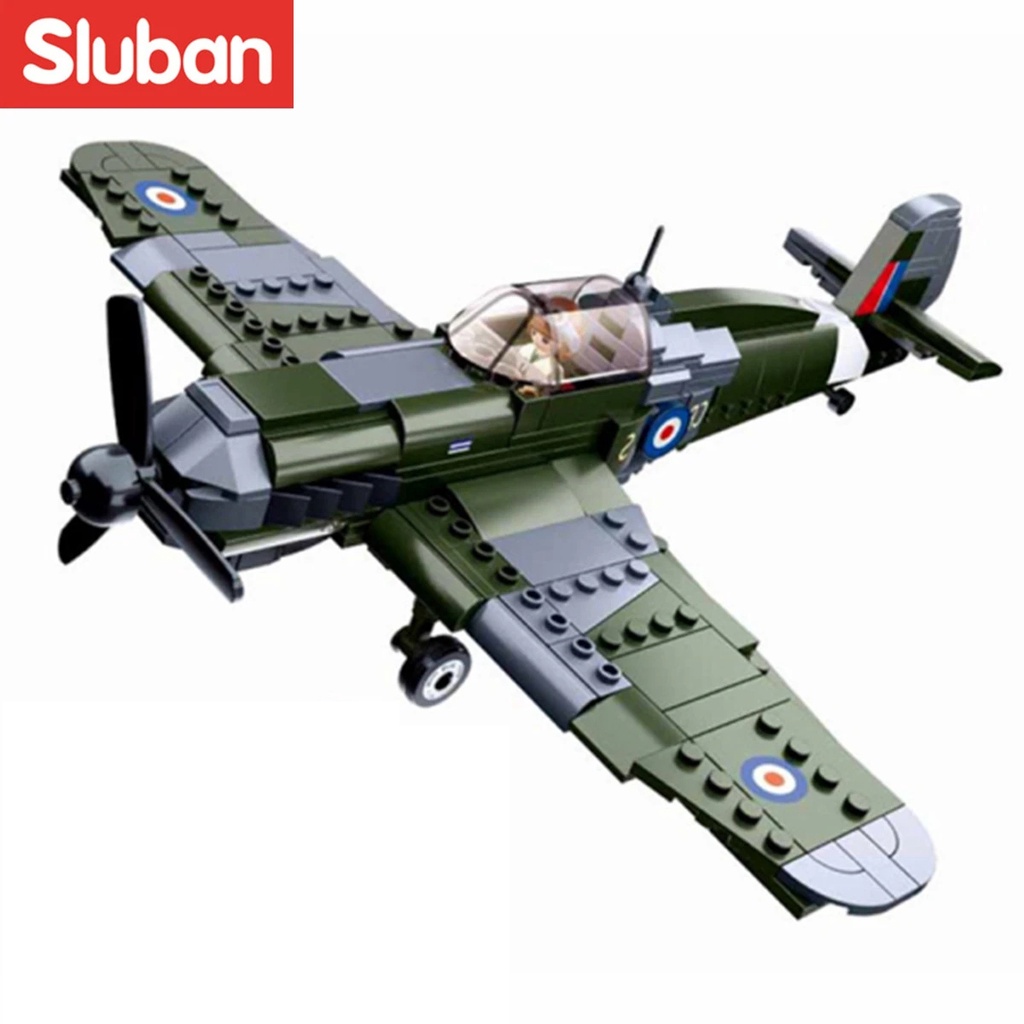 Model Kit Spitfire - 290 Uds 0712 WW2 militar Spitfire