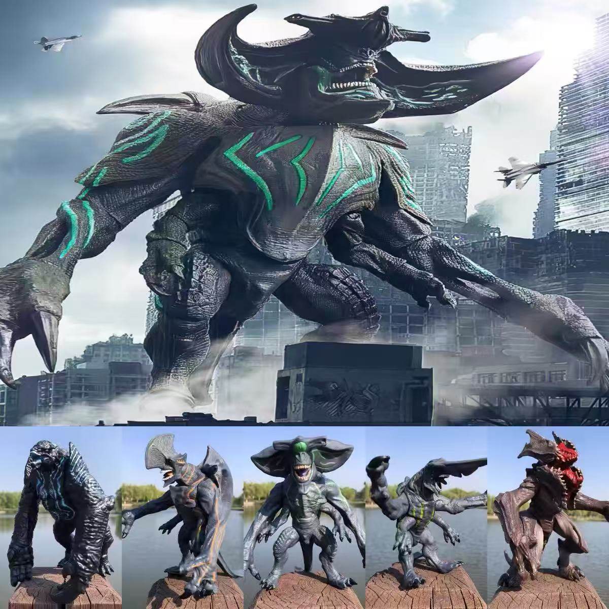 2025 nuevos monstruos Scunner  - Model Kit Pacific Rim reseña y precio