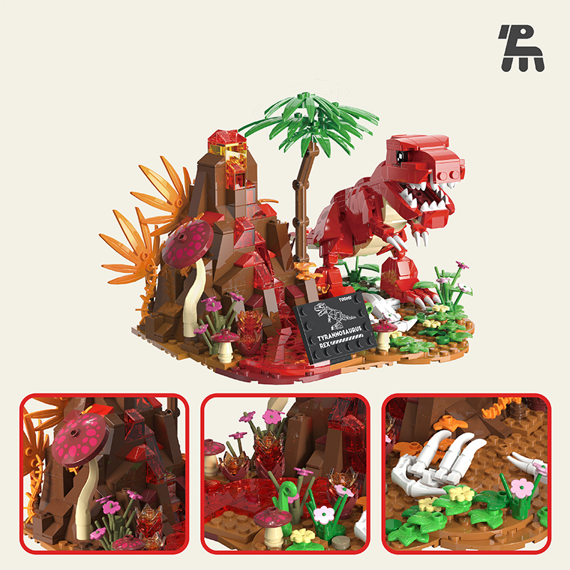 Bloques de Construcción del Mu - Model Kit Dinosaur reseña y precio