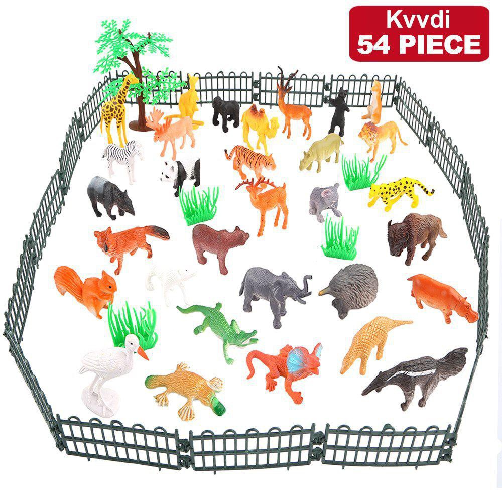 54 Uds Mini juguetes de animal - Model Kit Dinosaur reseña y precio