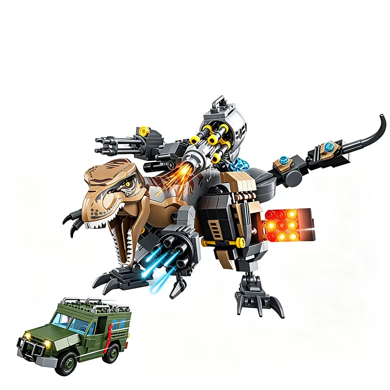 Set de 688 Piezas de Bloques M - Model Kit Dinosaur reseña y precio