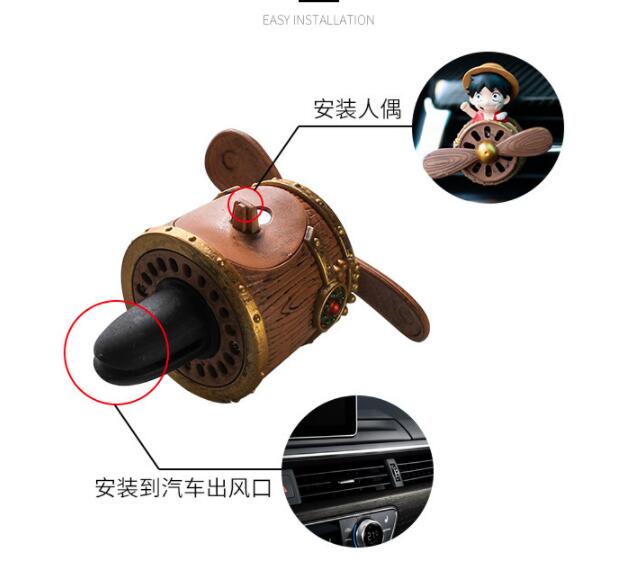 Una pieza coche aire acondicio - Model Kit Chopper reseña y precio