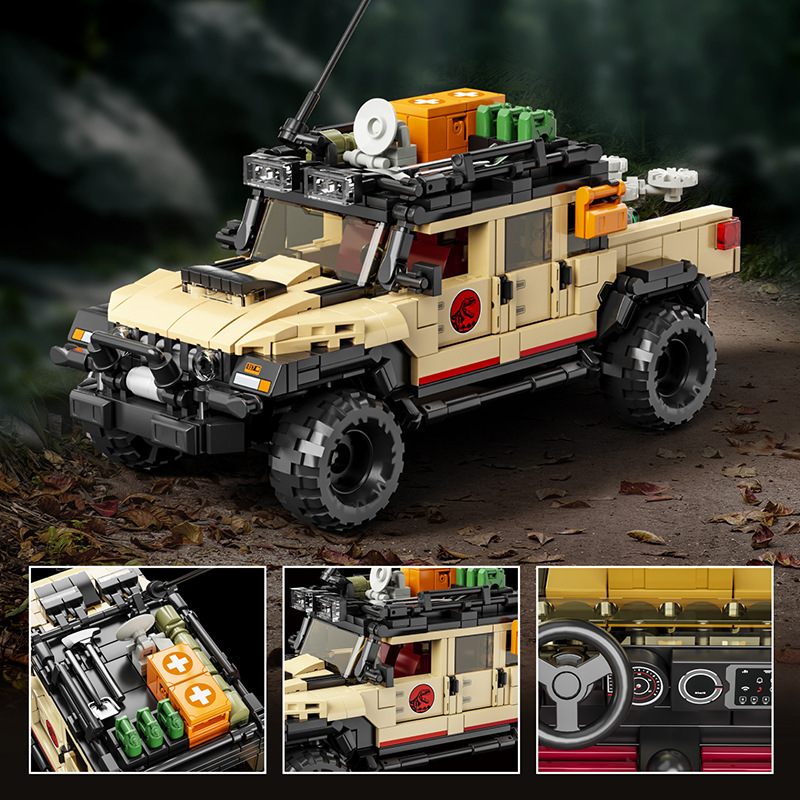 Juego de bloques de construcci - Model Kit Dinosaur reseña y precio