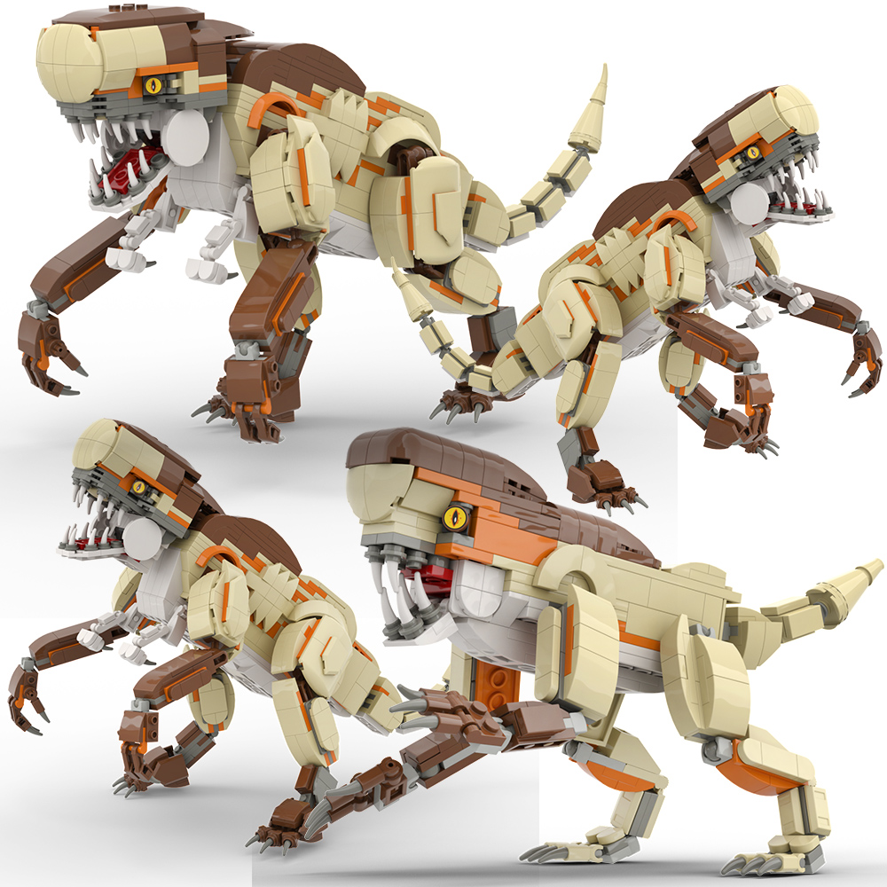 Juego de bloques de construcci - Model Kit Dinosaur reseña y precio
