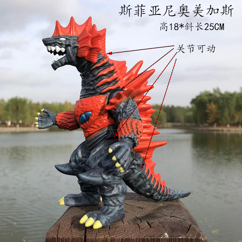 Godzilla Destoroyah serie figu - Model Kit Kyogre reseña y precio