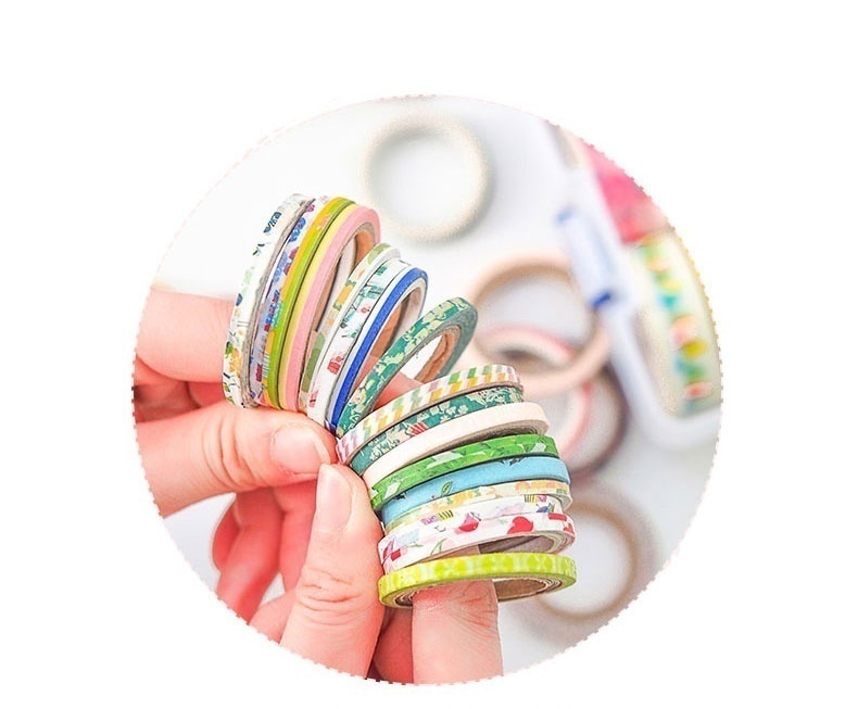 Juego de cintas Washi decorati - Masking Tape Thin reseña y precio