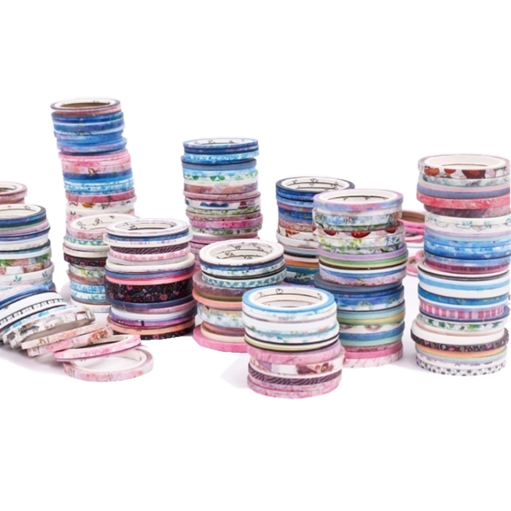Juego de cintas Washi decorati - Masking Tape Thin reseña y precio