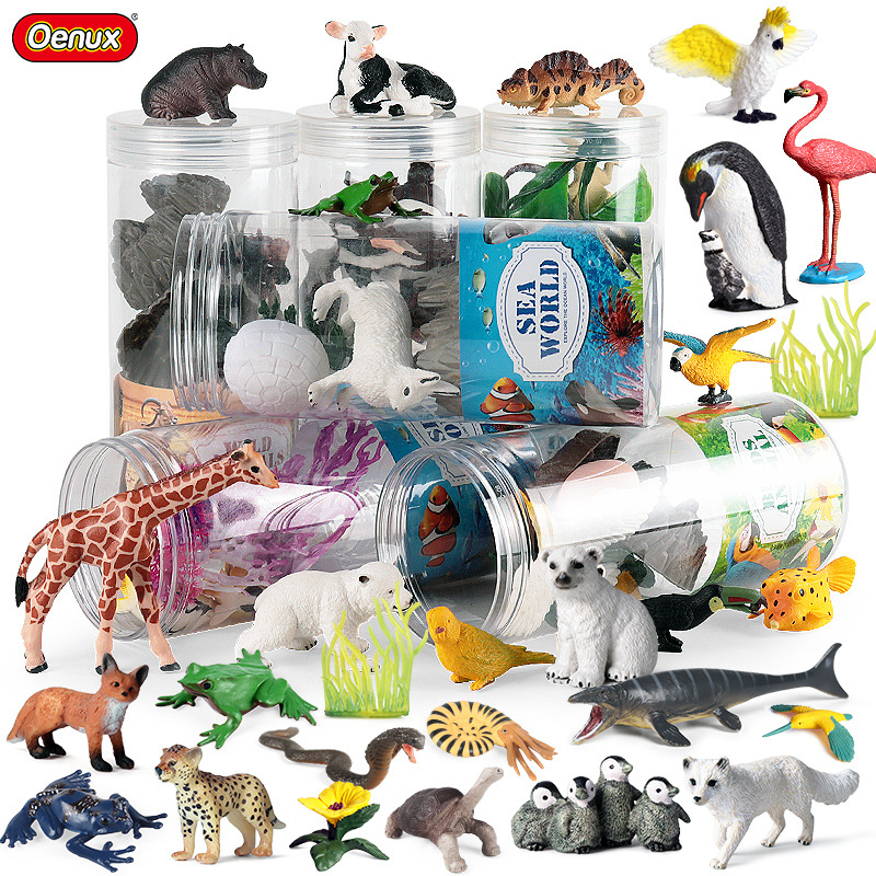 Oenux-Juego de animales en min - Model Kit Dinosaur reseña y precio