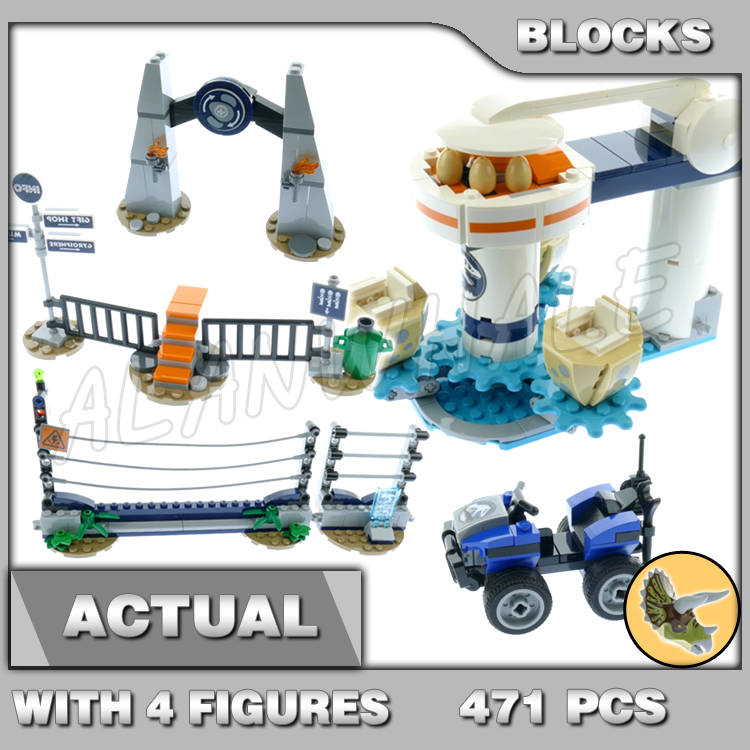 471 Piezas Jurassic World Tric - Model Kit Dinosaur reseña y precio