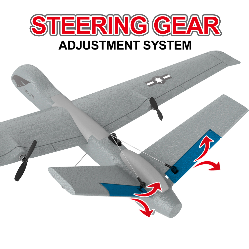 Z55 2,4G 3CH RC avión EPP espu - Model Kit Spitfire reseña y precio