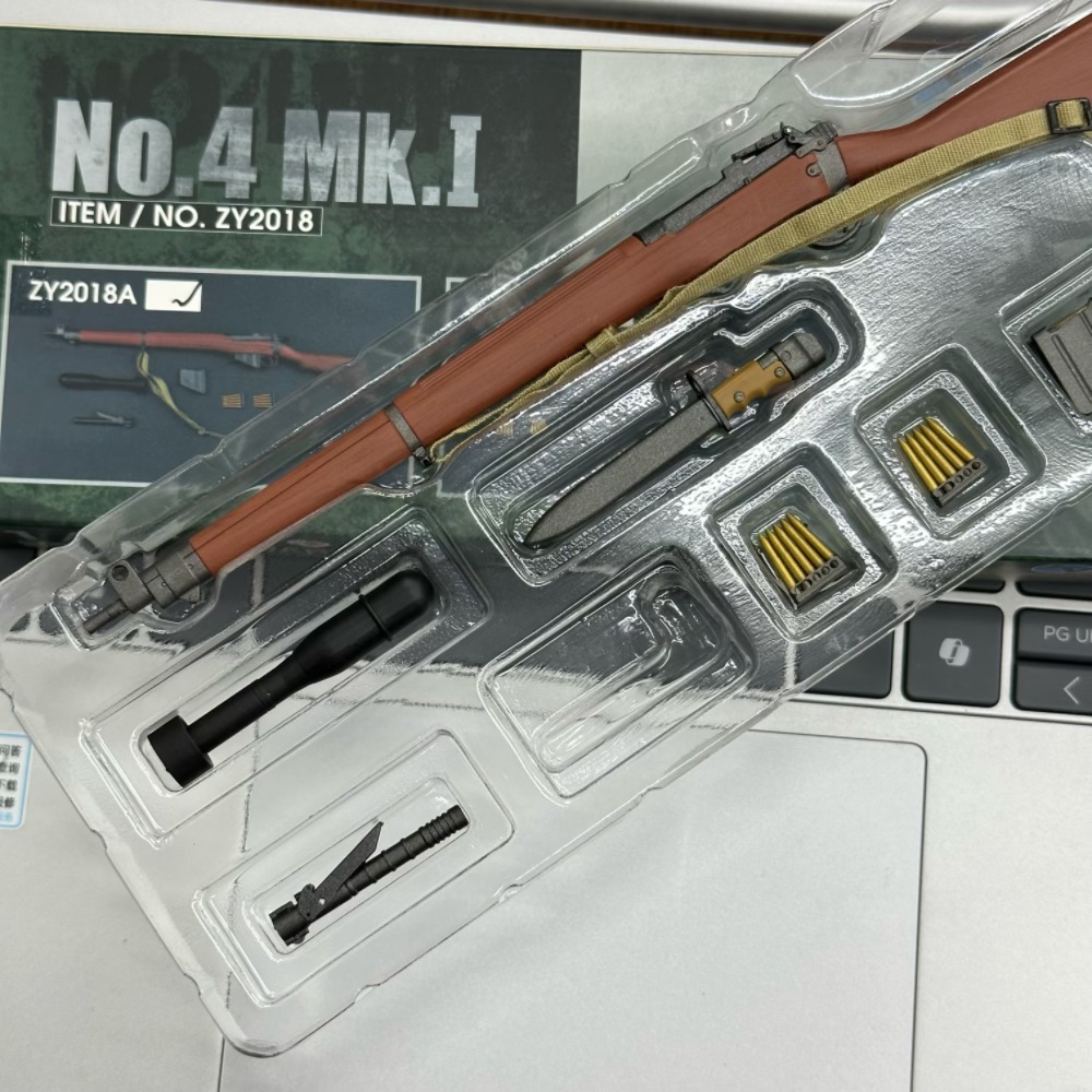 Kit de Modelo de Rifle Británi - Model Kit Action Figure reseña y precio