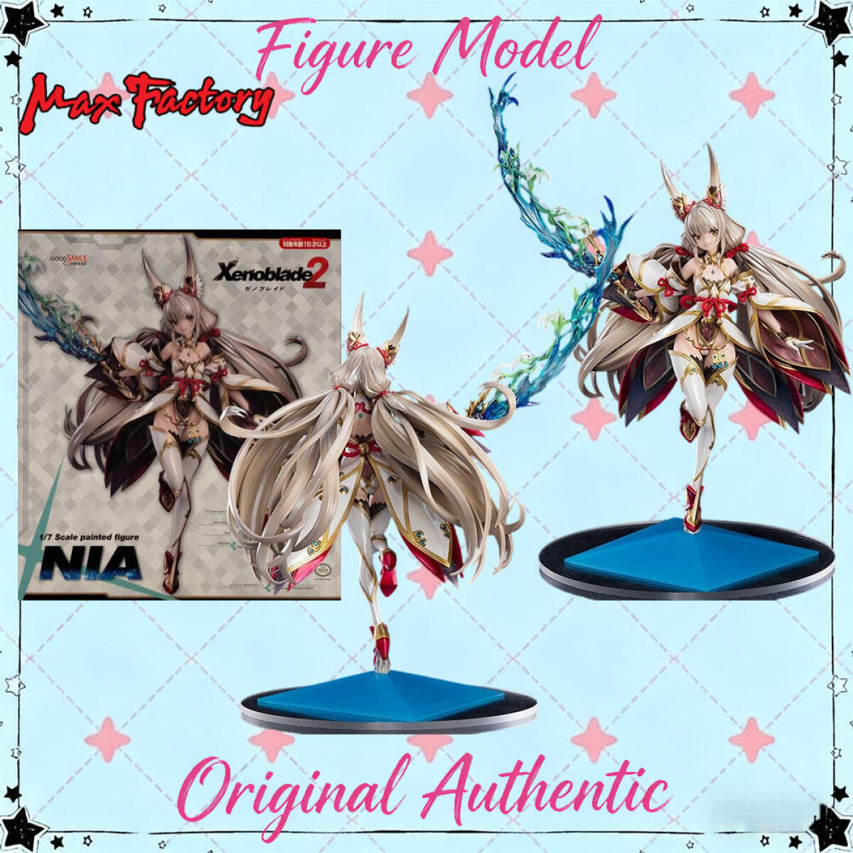 Figura Original de Nia de Xeno - Model Kit Xenoblade reseña y precio
