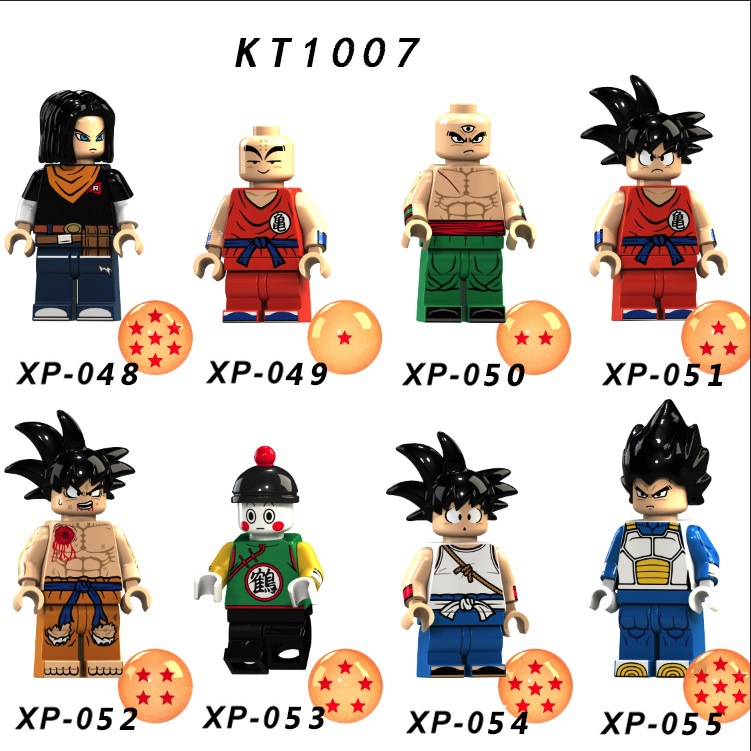 Set de 8 Mini Figuras de Drago - Model Kit Action Figure reseña y precio