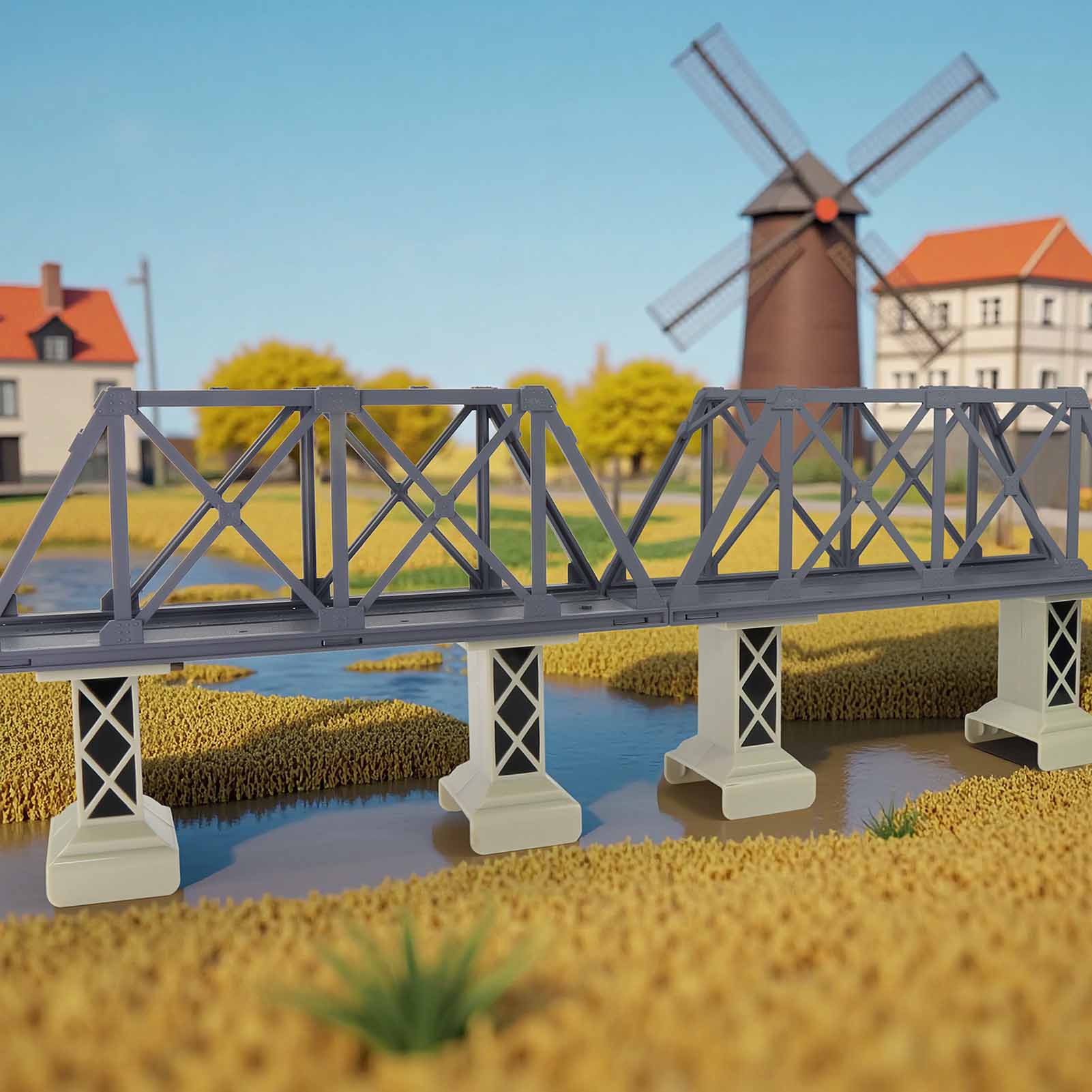 Kit de puente de andén alto a  - Model Kit Locomotive reseña y precio
