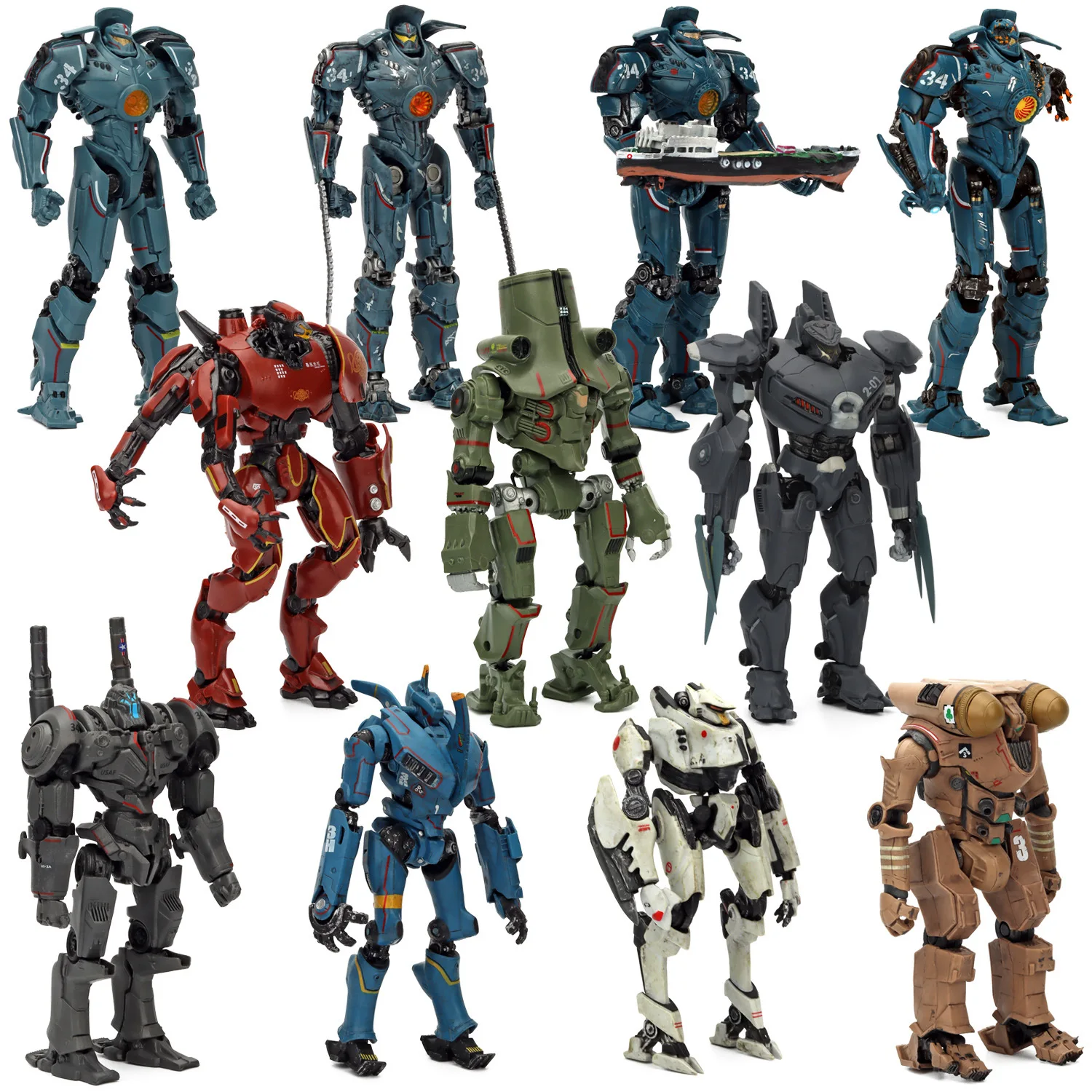 11 tipos Red Tramp Mecha figur - Model Kit Pacific Rim reseña y precio