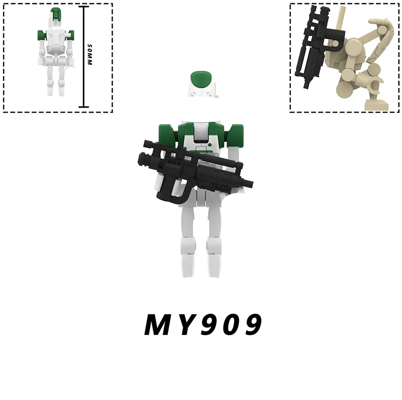 Bloques de Construcción MY901- - Model Kit Action Figure reseña y precio