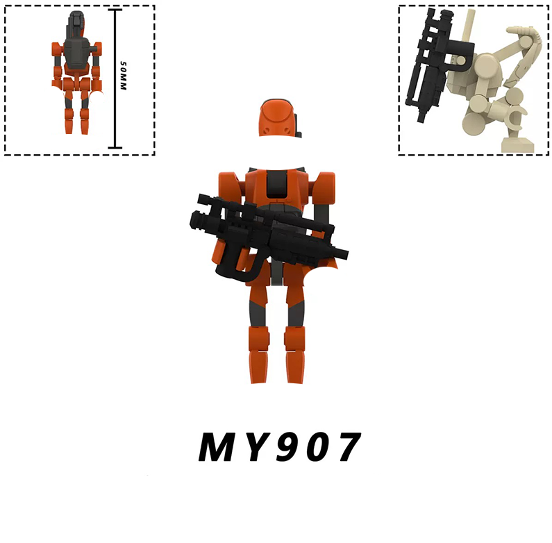 Bloques de Construcción MY901- - Model Kit Action Figure reseña y precio