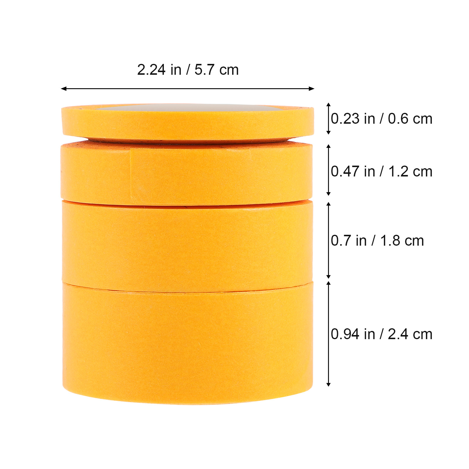 4 rollos de cinta adhesiva par - Masking Tape Thin reseña y precio