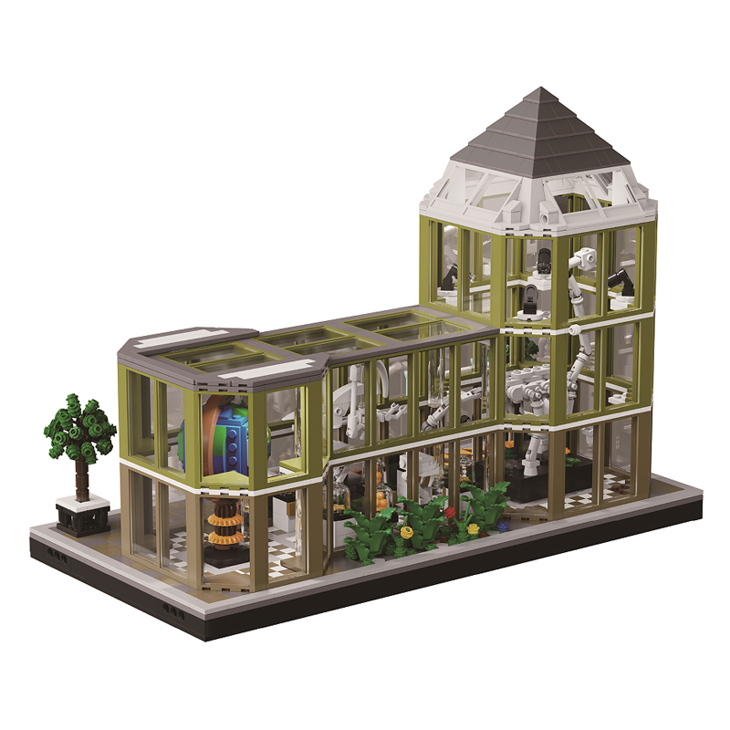 1496 Piezas de Bloques de Cons - Model Kit Dinosaur reseña y precio