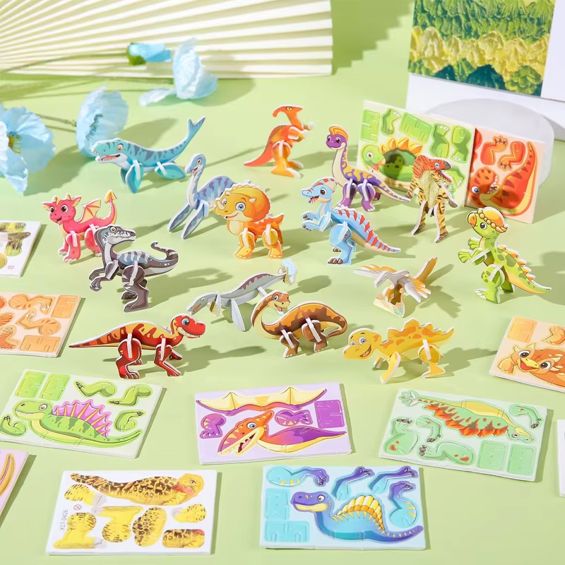 Juego de 30 piezas de rompecab - Model Kit Dinosaur reseña y precio